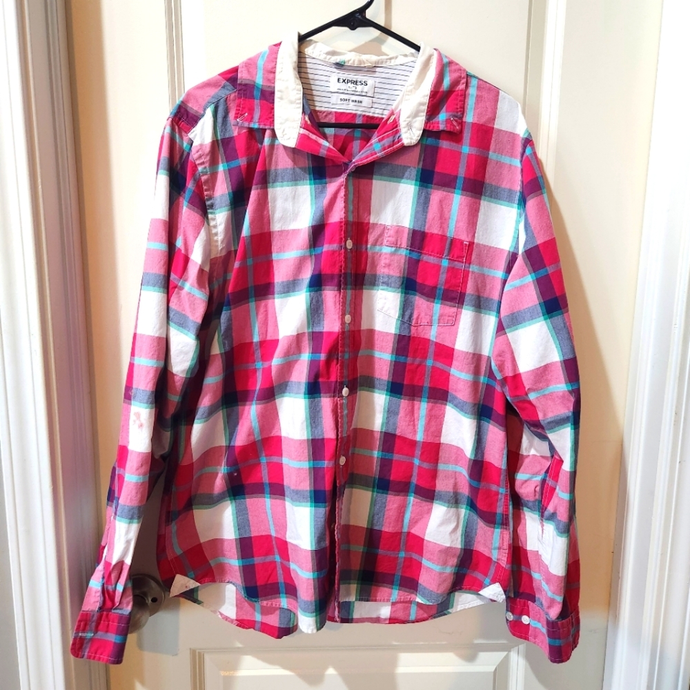 Men's button up shirt
